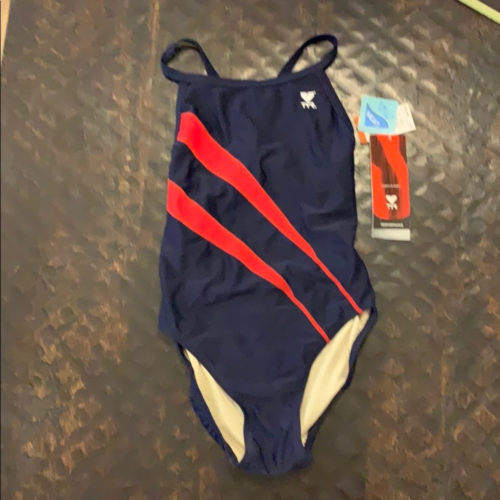 TYR one piece swim suit